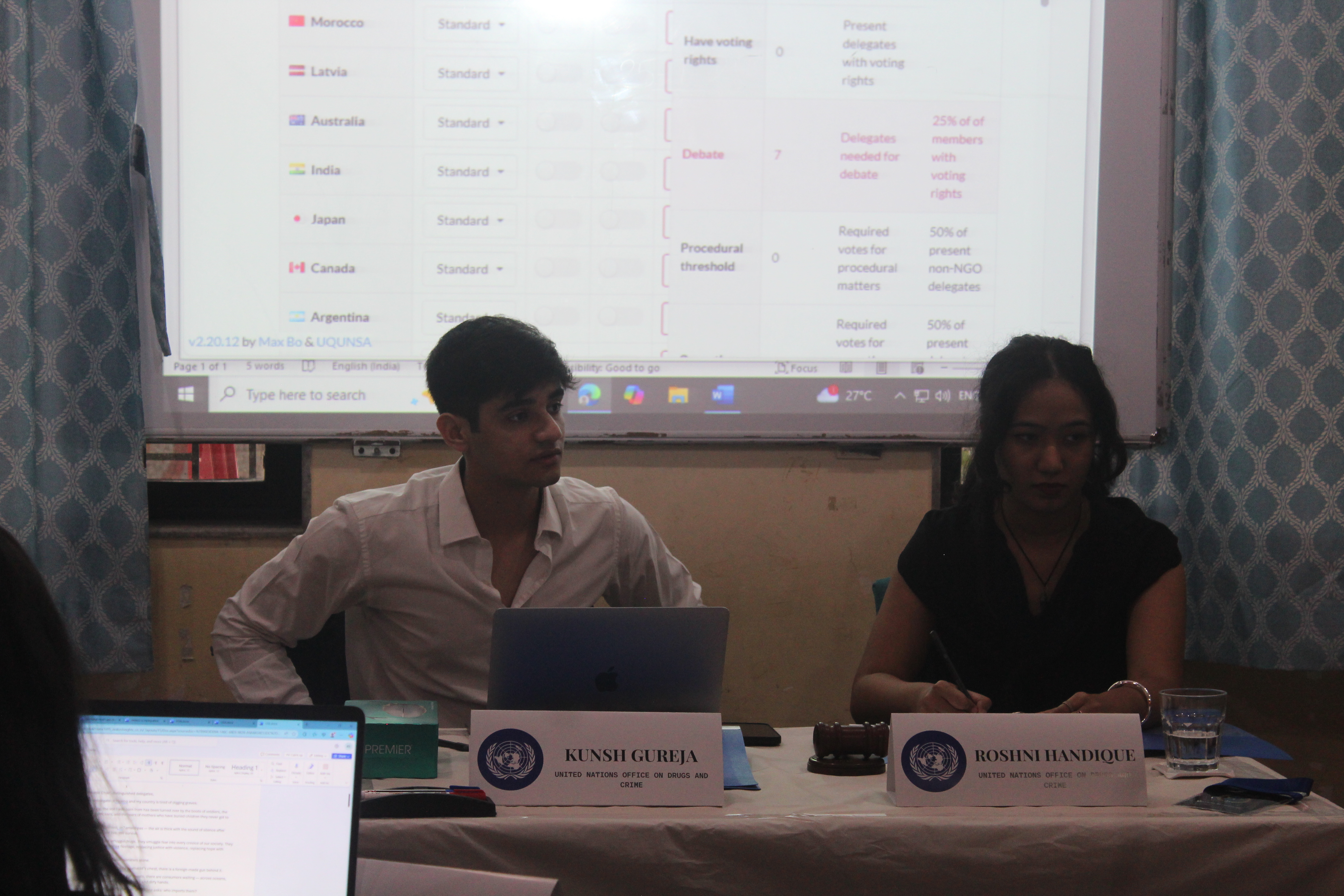 Past MUN 18